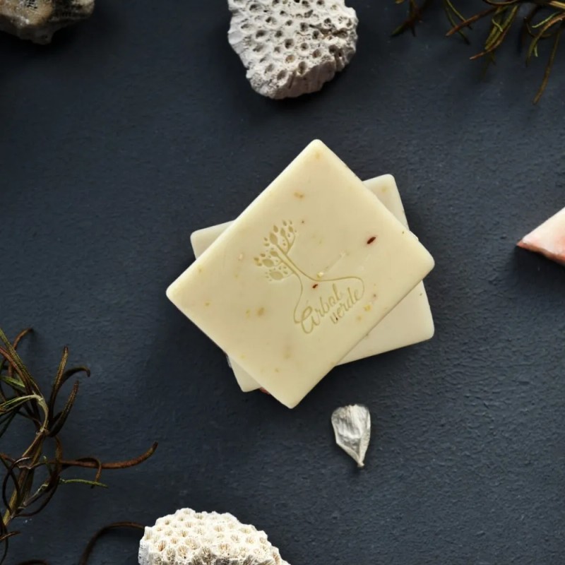 Jabón Hidratante Vegano Corporal Aclarante Antioxidante 100g