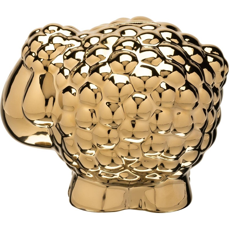 Sheepworld Piggy Bank Sheep 3D Sheep, Gold, Without You Is