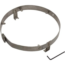 Custom Molded 25549-500-000 Light Niche Adapter, In Ground Pool, 10-1/2"id, Univ