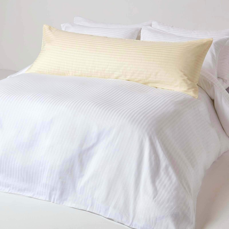 Homescapes Damask Pillowcase, 100% Pure Egyptian Cotton Pillow Case, 330