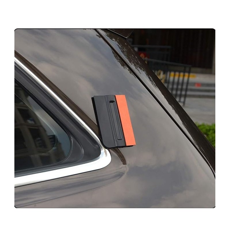Magnet Squeegee with Micro-Fiber Felt Edge for Car Scraper Decal