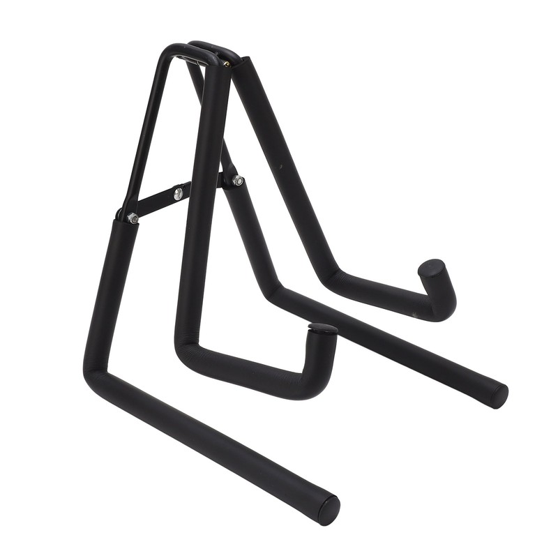 Ukulele Stand Stainless Steel Metal Support Sponge Pad Multifunctional Folding