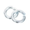 sourcing map 9/16" Split Lock Washer, 25Pcs Carbon Steel Spring