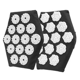 SAFIGLE 2pcs Hand Massage Gloves with Floral Buckle Design Ergonomic Mitts for Targeted Back Neck Joint Foot Shoulder and Leg Massage Portable and Relief Tool