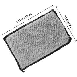 Esponja Grande para Limpieza Interior de Coche, de Esponja y Tela Volante y Tablero, Diseño Portátil, Limpieza, Accesorio de Interior para Auto
