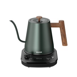 KLEAH Gooseneck Electric Kettle with Temperature Control - 0.8L Automatic Shut Off Tea & Coffee Kettle, Hot Water Boiler Pour Over Coffee Kettle, 1200W Quick Heating Keep Warm, Green