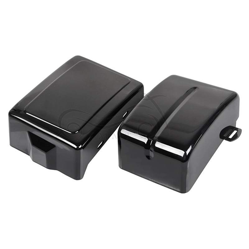 Unbranded Battery Side Covers For Harley Dyna Fat Street Bob