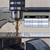 Misuyue 4.2mm/0.165" M35 Cobalt Drill Bits, 6pcs Metal HSS Twist