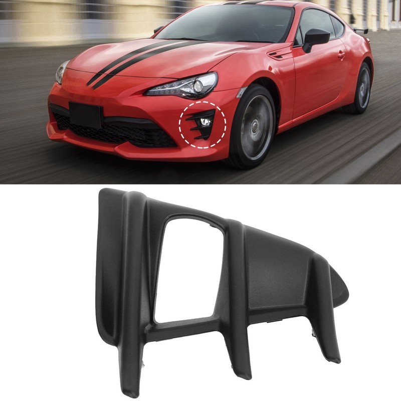 Front Left Fog Lamp Bezel Cover High Strength Bumper Fog