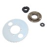T8F Chain Sprocket Kit Steel 116 Link Drive Chain with