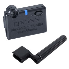 Boss BT Dual Bluetooth Audio MIDI Adapter with Keepdrum String Winder