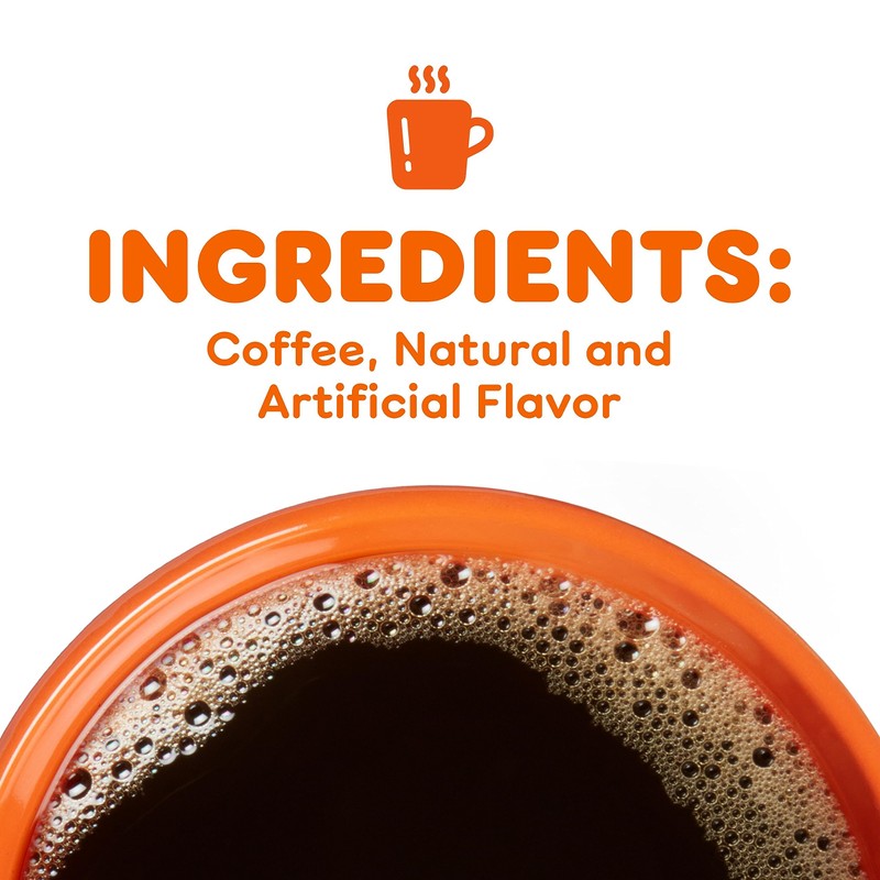 Dunkin' Hazelnut Flavored Coffee, 32 Keurig K-Cup Pods