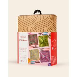 Sirdar Kith & Kin, Checkerboard Place Mats Crochet Kit
