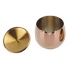 Large Stainless Steel Sugar Bowl Spice Jar With Lid Storage