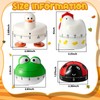 Amylove 4 Pcs Cute Mechanical Kitchen Timer Farm Animals 60
