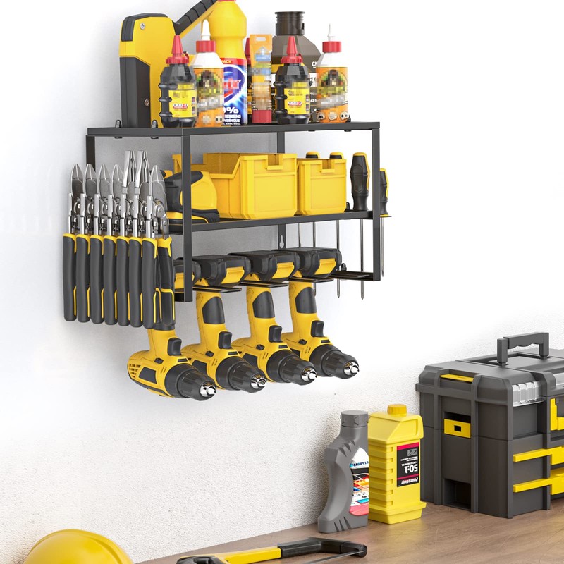 Spacecare Power Tool Organizer- Power Drill Tool Holder- Heavy Duty