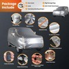 AnITAnT ANITANT Outdoor Car Cover Waterproof All Weather Heavy Duty