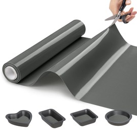 MMmat Silicone Baking Mat Roll - Best German Silicone - Non-Slip Silicone Pastry Mat, Non-Stick Reusable Air Fryer Linner, Counter Mat, Oven Liner, Freeze Dryer Mat - 12IN x 8FT