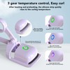 Professional Heated Eyelash Curler 3 Gears Temperature Adjustable Rechargeable Electric