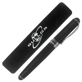 Gullor Jinhao X750 Calligraphy Fountain Pen Stainless Steel Medium 18KGP Nib - Black Skin