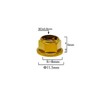 RISON Titanium Nut Titanium Flange Full Metal Lock Nut M5