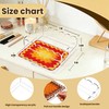 Clear Acrylic Trays for Needlepoint with Insert Drawer 5" x