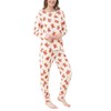 EASWEET Bamboo Viscose Jogger Pajama Set for Women Long Sleeve