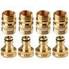 GORILLA EASY CONNECT LOCKING Garden Hose Quick Connect Fittings. ¾