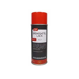 SDV Chemie Brake Caliper Paint Red 1x 400 ml Heat Resistant up to 150 °C Brake Caliper Colour Tuning Styling