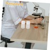 Ipetboom 6pcs Laboratory Reagent Bottles Transparent PP Material High Temperature