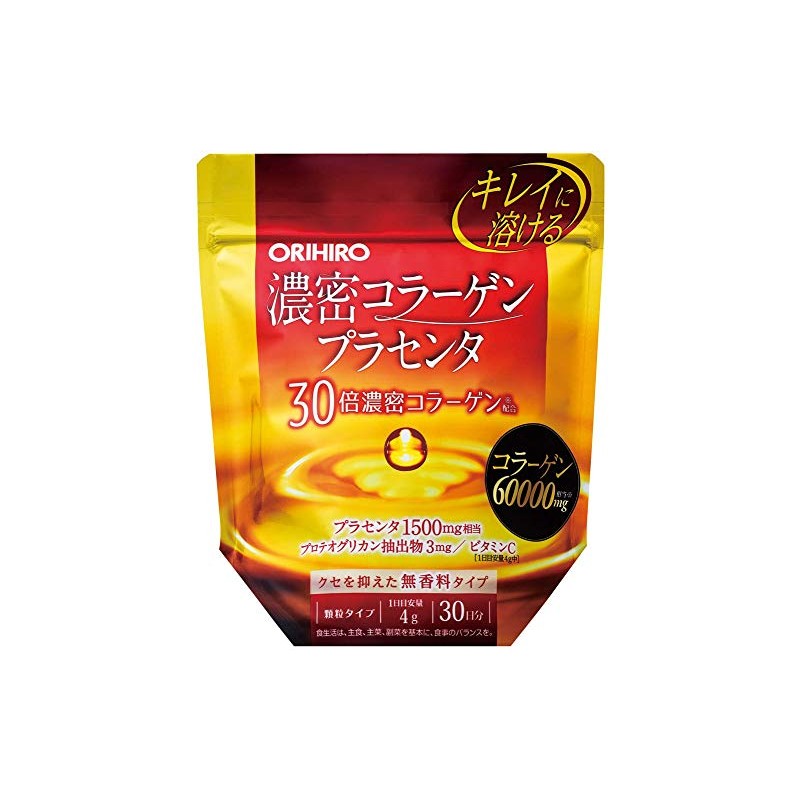 Orihiro Dense Collagen Placenta, 4.2 oz (120 g) x 11