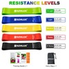 SZHLUX Resistance Bands Set with Instruction Guide and Carry Bag,