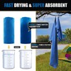 Microfiber Travel & Sports Towel Set - Quick Dry, Super