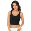 Womens Crop Workout Tank Tops - 2025 Summer Breathable V