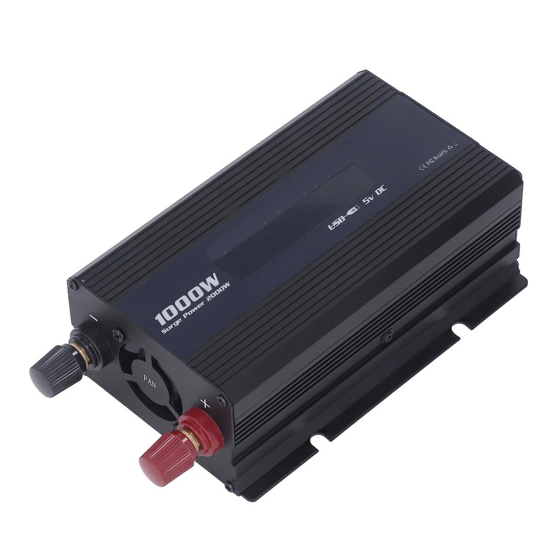 Car Inverter 1000W DC to AC Power Converter Multiple Protection