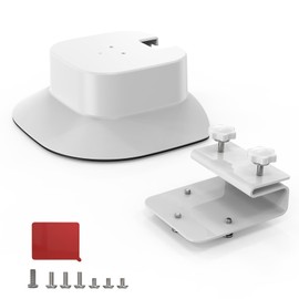 OkeMeeo Gutter Mount for eufy SoloCam E30 and 4G LTE Cam S330 with Rain Cover for Improved Image Quality (1 Set)