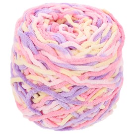 Tofficu 1Roll Multi Function Chunky Knitting Yarn Portable DIY Crochet Yarn for Home Sewing Projects for Cushions Pillowcases Blankets Excellent Texture Flexibility
