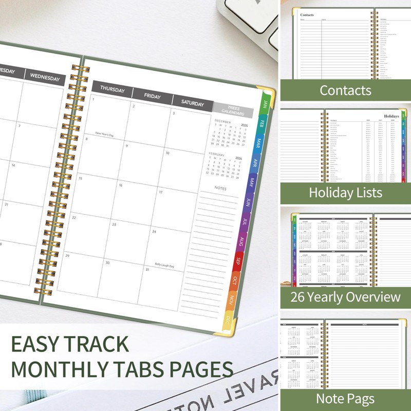 2026 Appointment Book/Planner - 2026 Daily Hourly Planner from Jan.