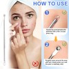 Pack of 100 Blackhead Remover, Disposable Acne Pimple Needles, ABS