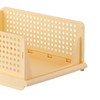 Stackable Storage Basket Plastic Large Open Drawer Wardrobe Cloth Container