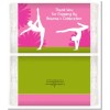 Candles and Favors Gymnastics - Custom Birthday Party Popcorn Wrappers