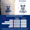 Tattwo.me - 2 Week Waterproof Temporary Plant Tattoos - Cute