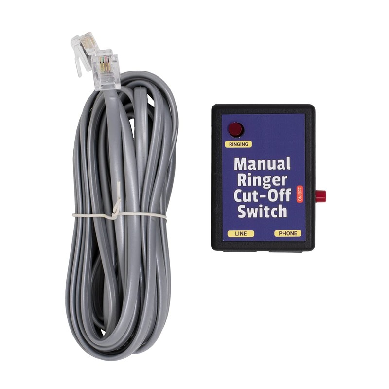 Manual Ringer Cut-Off Switch