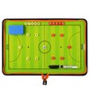 Futsal Tactical Board Magnets Tactical Folder Futsal Portable Trainer Folder