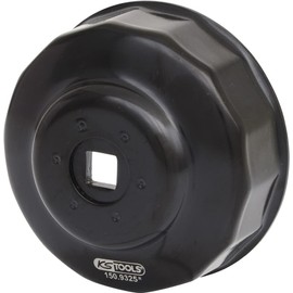 KS Tools 150.9325 3/8" Oil filter wrench, cup 76