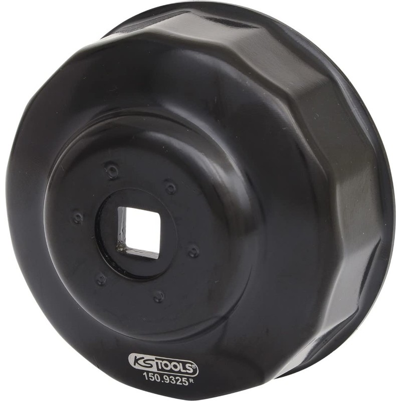 KS Tools 150.9325 3/8" Oil filter wrench, cup 76