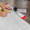 PENGZHAN - Adjustable Drywall T-Square Tool - Aluminum - for