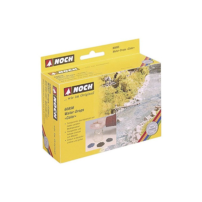 Noch 60856 Water Drops Colors 11oz G,0,H0,TT,N,Z Scale