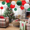 Christmas Paper Lantern Party Decoration, Multicoloured Party Ball Lantern Lights,