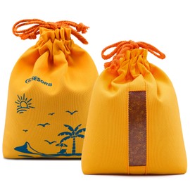 Wisesorb 1000g Reachargeable Silica Gel Beads with 1 Cloth Bag, Indicating Moisture Absorber Desiccant Packs for Storage